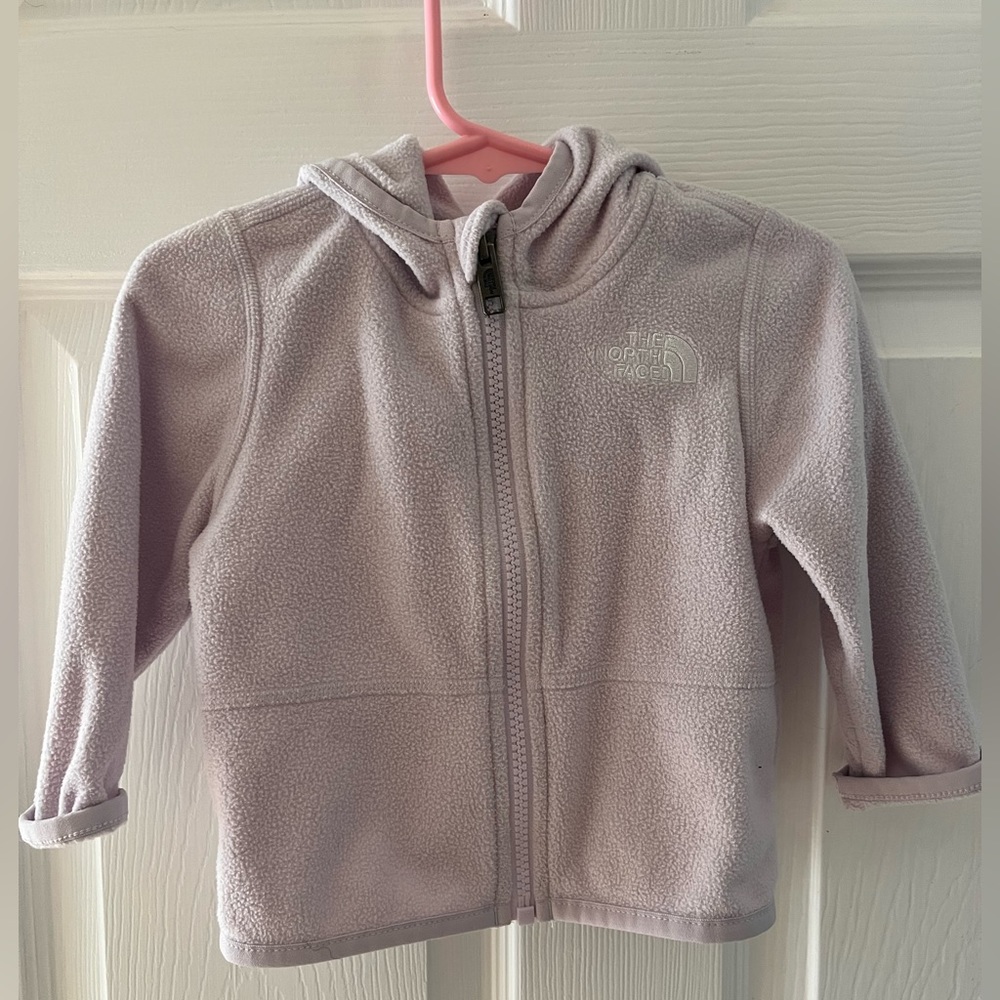 North Face Baby Light Lavender Fleece